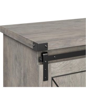 Farmhouse 59" TV Stand Up to 65 Inches, Mid Century Modern TV Entertainment Center with Storage Cabinets