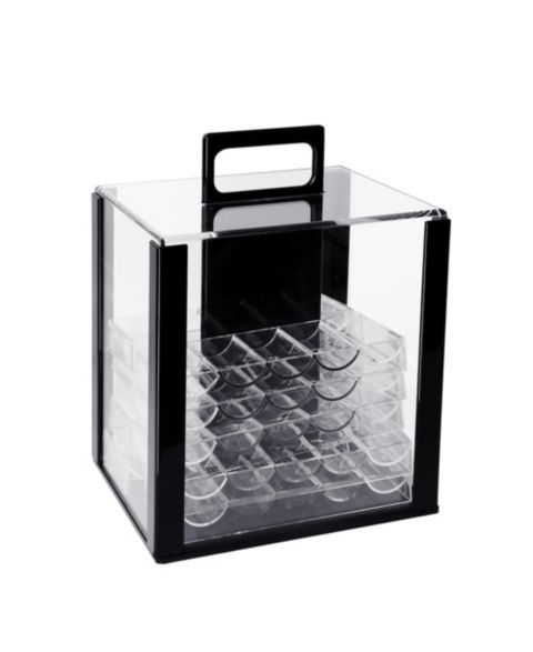 Детская игрушка GSE Games & Sports Expert 1000-Chip Acrylic Poker Chip Case, от 14 лет