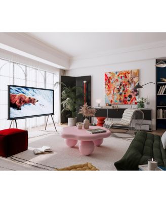 Cloud Shaped Coffee Table, Petal-Shaped Modern Minimalist Table