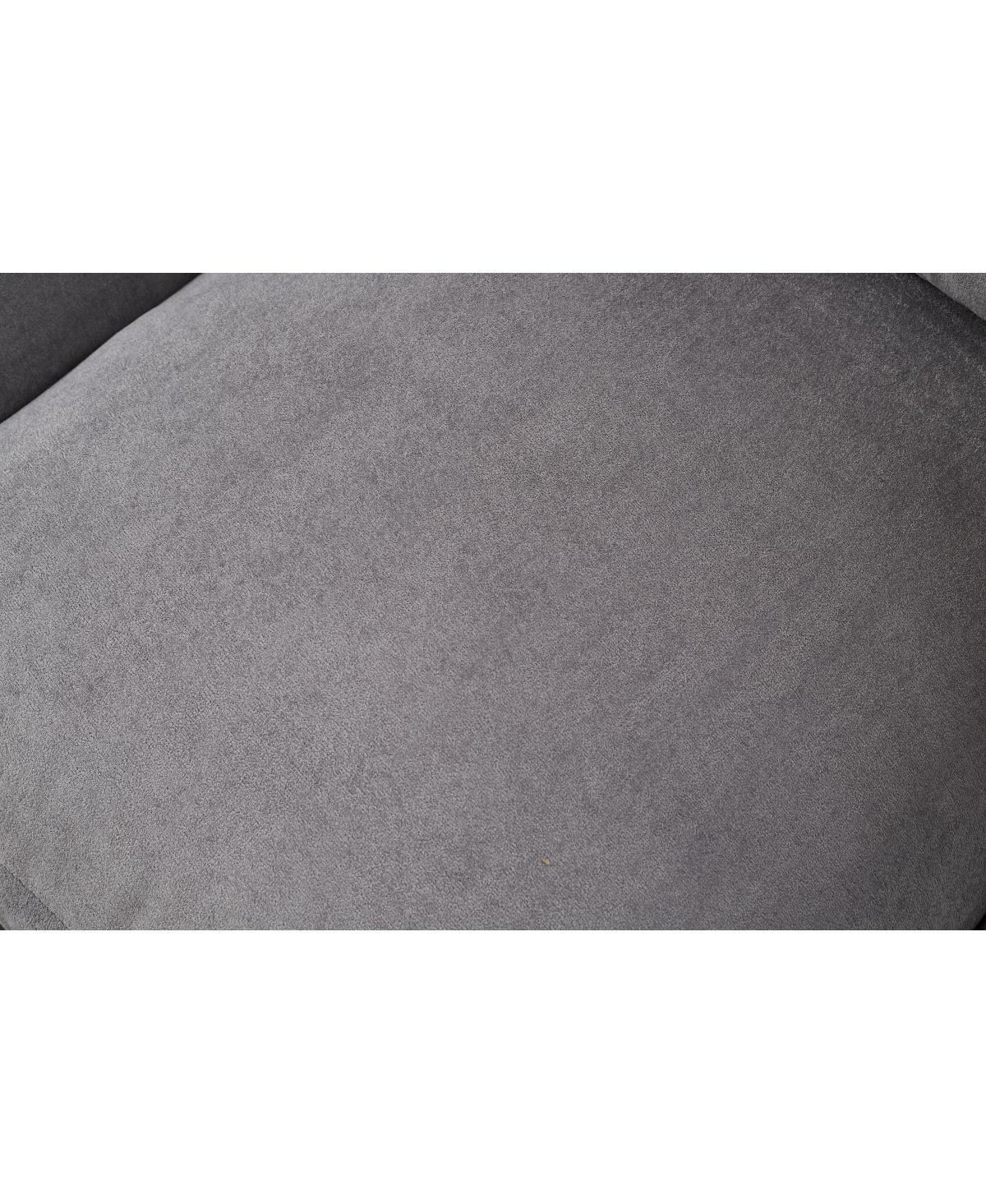 Streamdale Furniture Corduroy Deep Seat Sectional Sofa Couch with Ottomans - (4-Seat, 2-Ottoman)