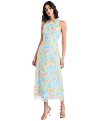 Women's Halter Neck Midi Dress