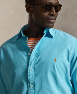 Men's Big & Tall Garment-Dyed Oxford Shirt