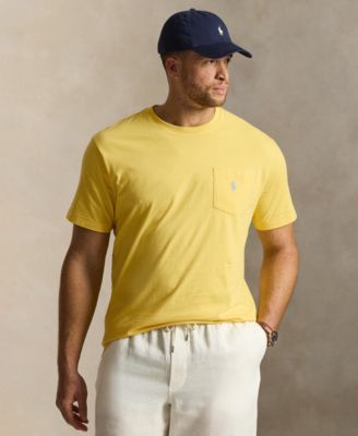 Men's Big & Tall Crew-Neck Pocket T-Shirt