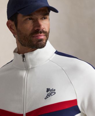 Men's Big & Tall Double-Knit Track Jacket