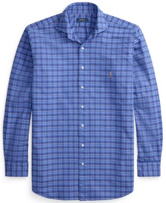 Men's Big & Tall Plaid Oxford Shirt