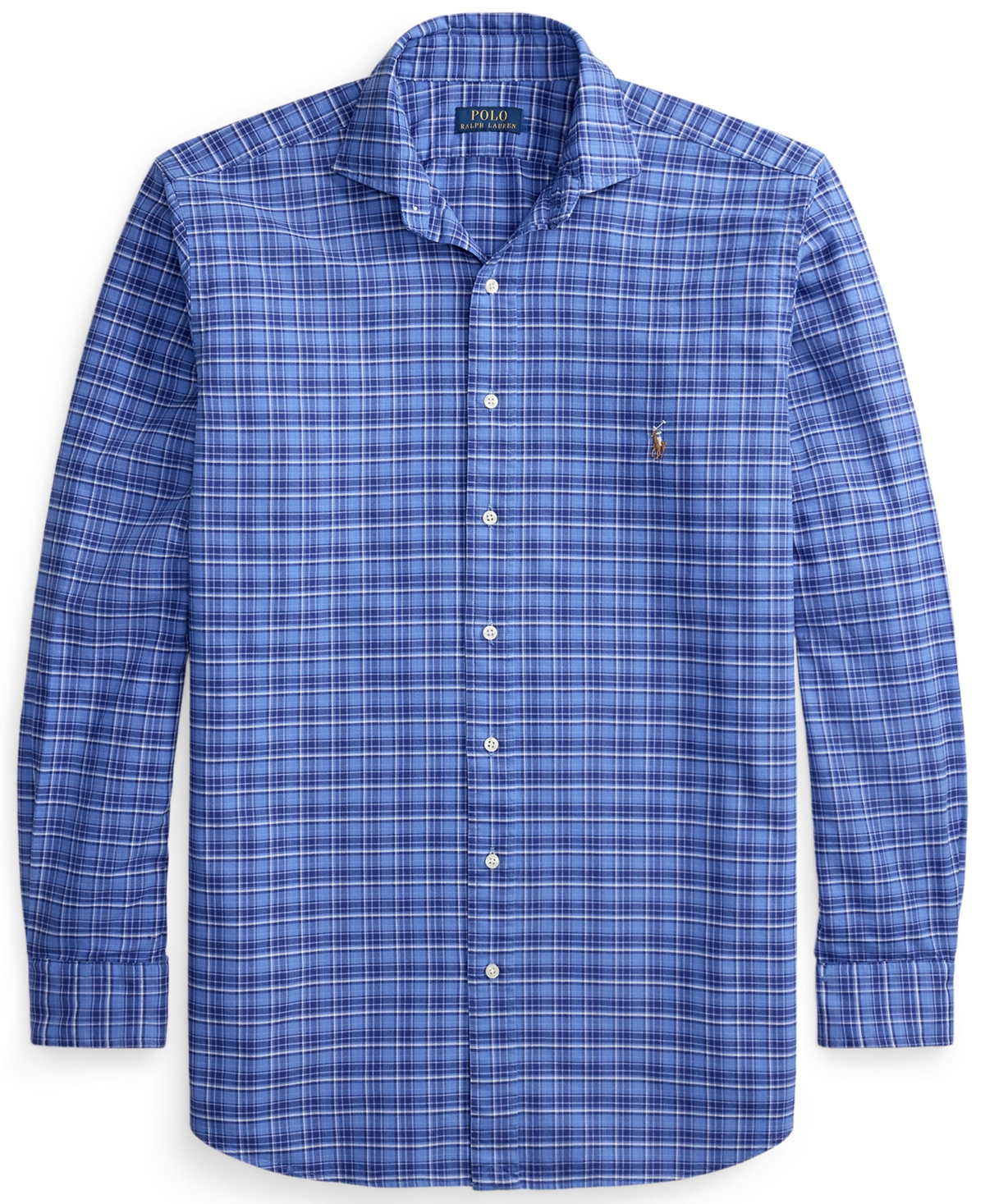 Polo Ralph Lauren Men's Big & Tall Plaid Oxford Shirt