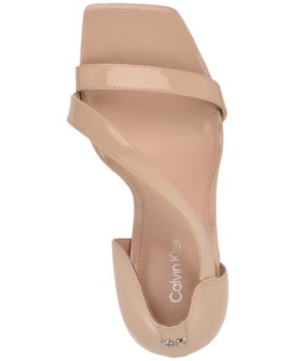 Women's Tracy Asymmetrical Strap High Stiletto Dress Sandals