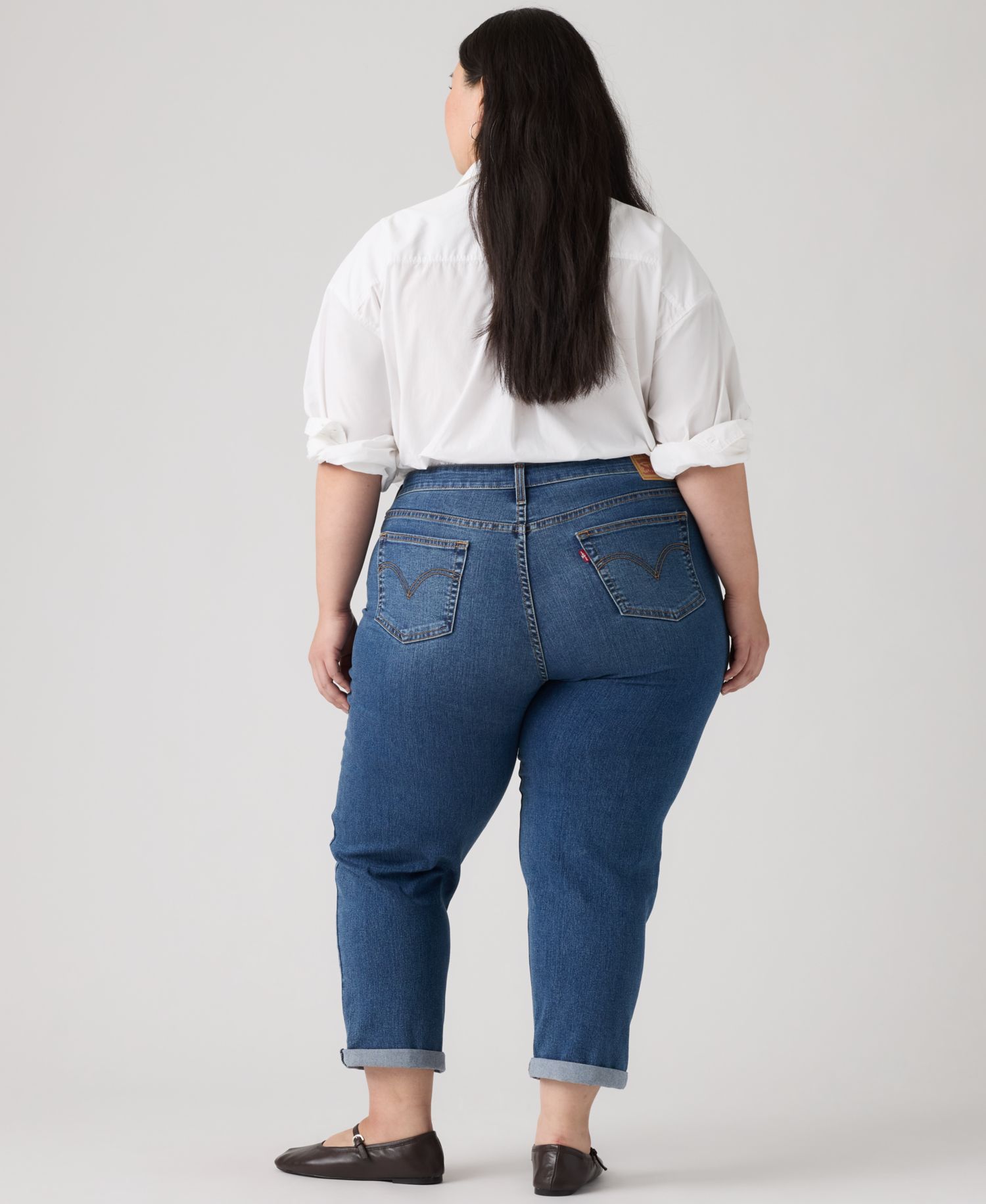 Trendy Plus Size Boyfriend Jeans