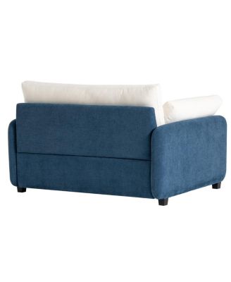 Oversized Chenille Sofa Chair, Wide Seat Accent Chair, Modern Upholstered Armchair