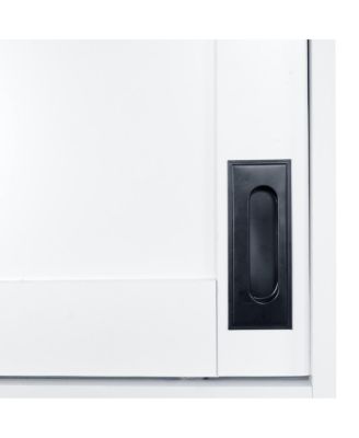 Modern Entryway Bench with Coat Rack, 3 Shelves, Drawers & Hooks