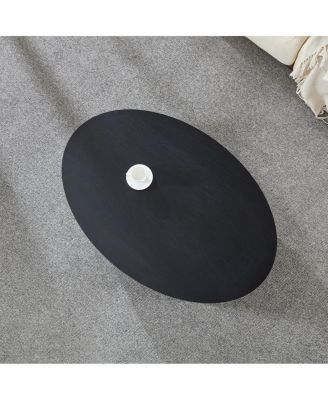 Modern Luxury Oval Coffee Table Center Table for Living Room