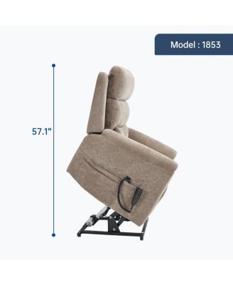 Streamdale Dual Motor Infinite Position Power Lift Recliner Chair with Massage & Heat