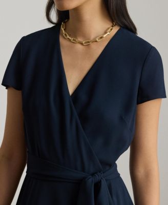 Women's V-Neck A-Line Dress