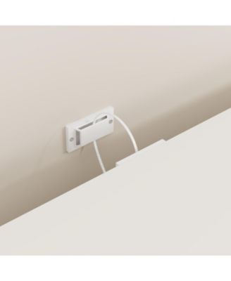 Tall Farmhouse Bookcase – 5-Tier Bookshelf with Fluted Design and Display Rack, Rustic Wood Freestanding Book Shelf for Office, Library