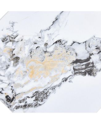 Marble Pattern MDF Coffee Table - Ready to Use