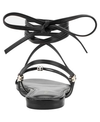 Women's Este Leather Strappy Tie-Up Sandals