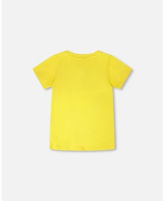 Toddler Boys Cotton Jersey T-Shirt with Gamer Print