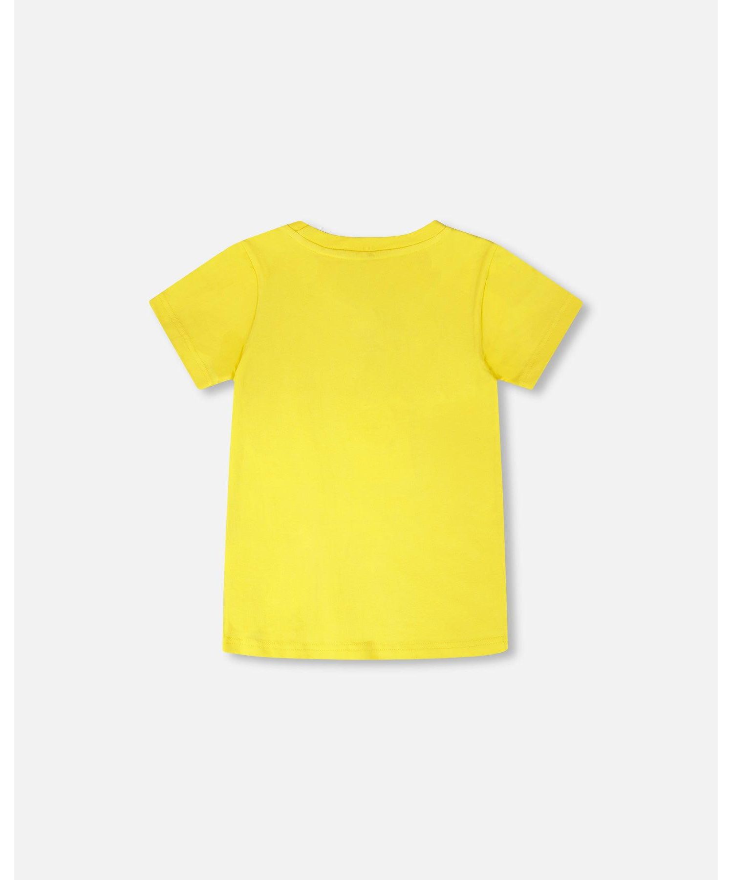 Toddler Boys Cotton Jersey T-Shirt with Gamer Print
