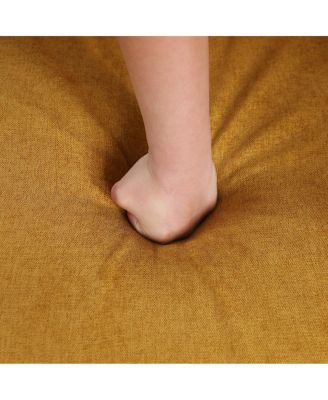 68.5" L Modular Chenille Sofa with Iron Frame