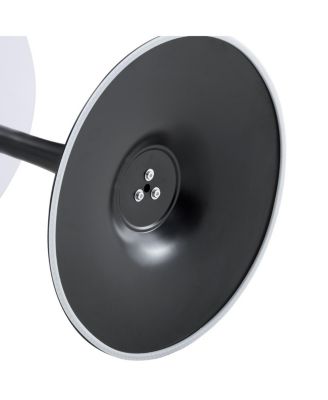 Streamdale Round Dining Table, 23.6" Tulip Table with Thickened Top & Metal Pedestal