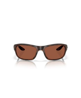 Unisex Rectangle Clipperton Polarized Sunglasses, 6S9119