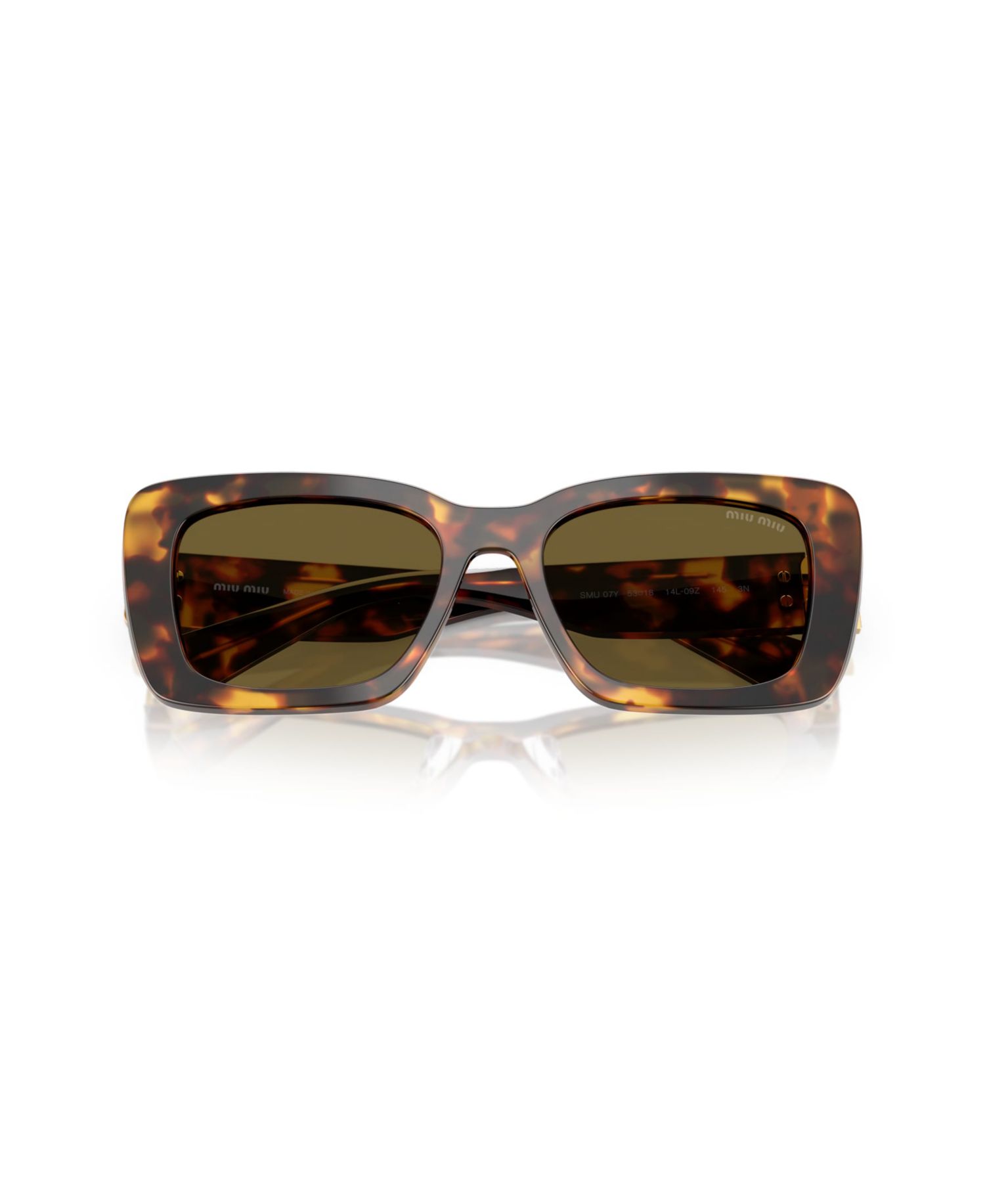 Women's Rectangle Sunglasses, MU 07YS