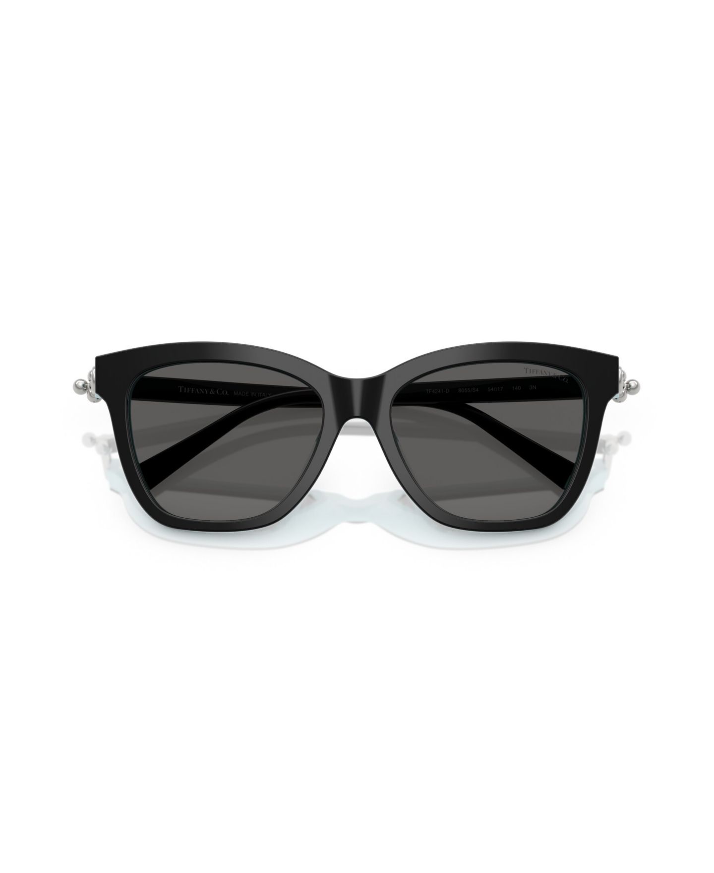Женские солнцезащитные очки Tiffany & Co. Square Sunglasses, TF4241D, цвет: Чёрный синий — фото 3