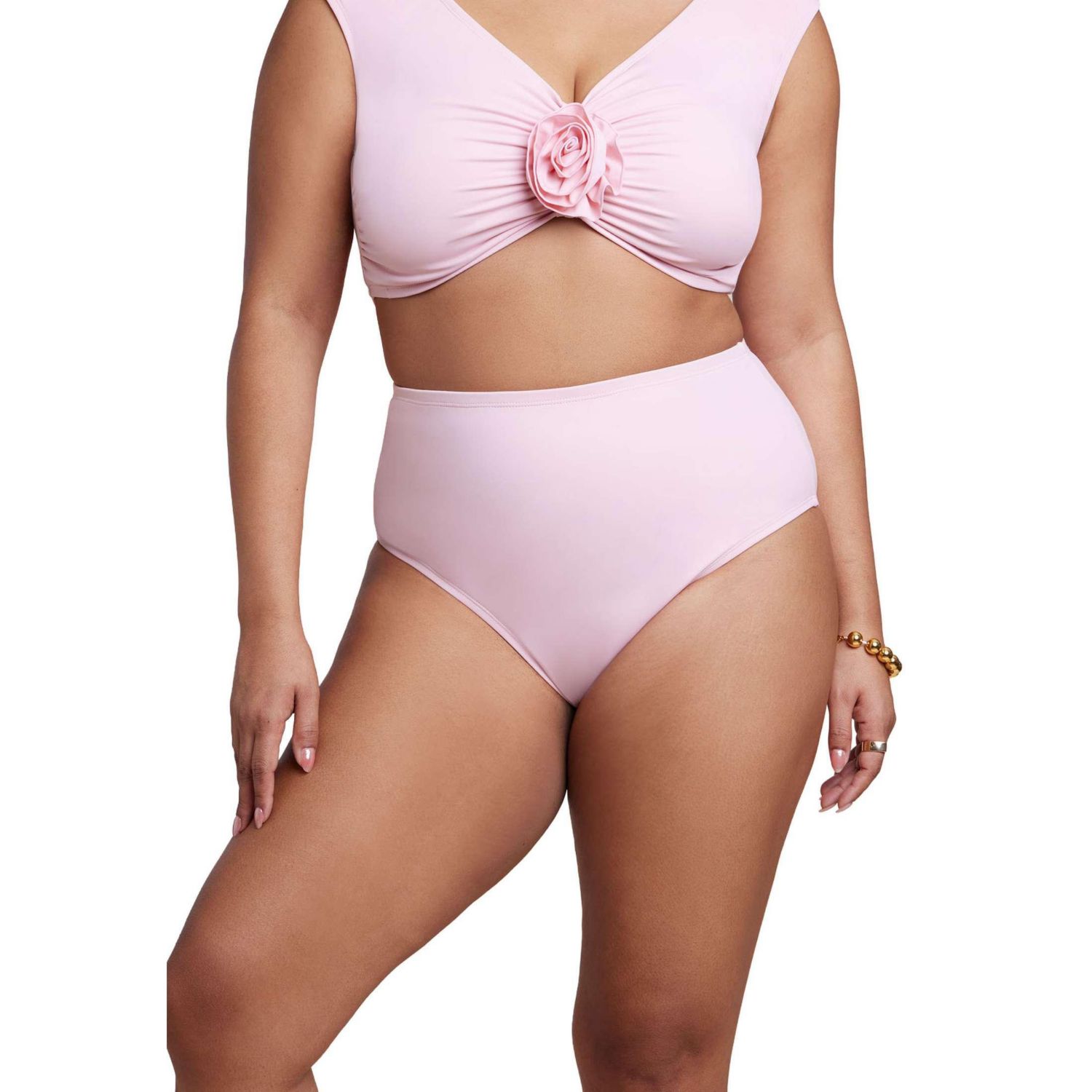 Women's High Waisted Bikini Bottom