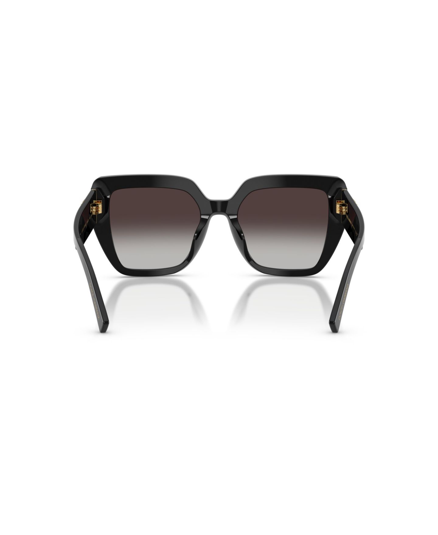 Женские солнцезащитные очки Dolce&Gabbana Square Sunglasses, DG4538, цвет: Чёрный — фото 4