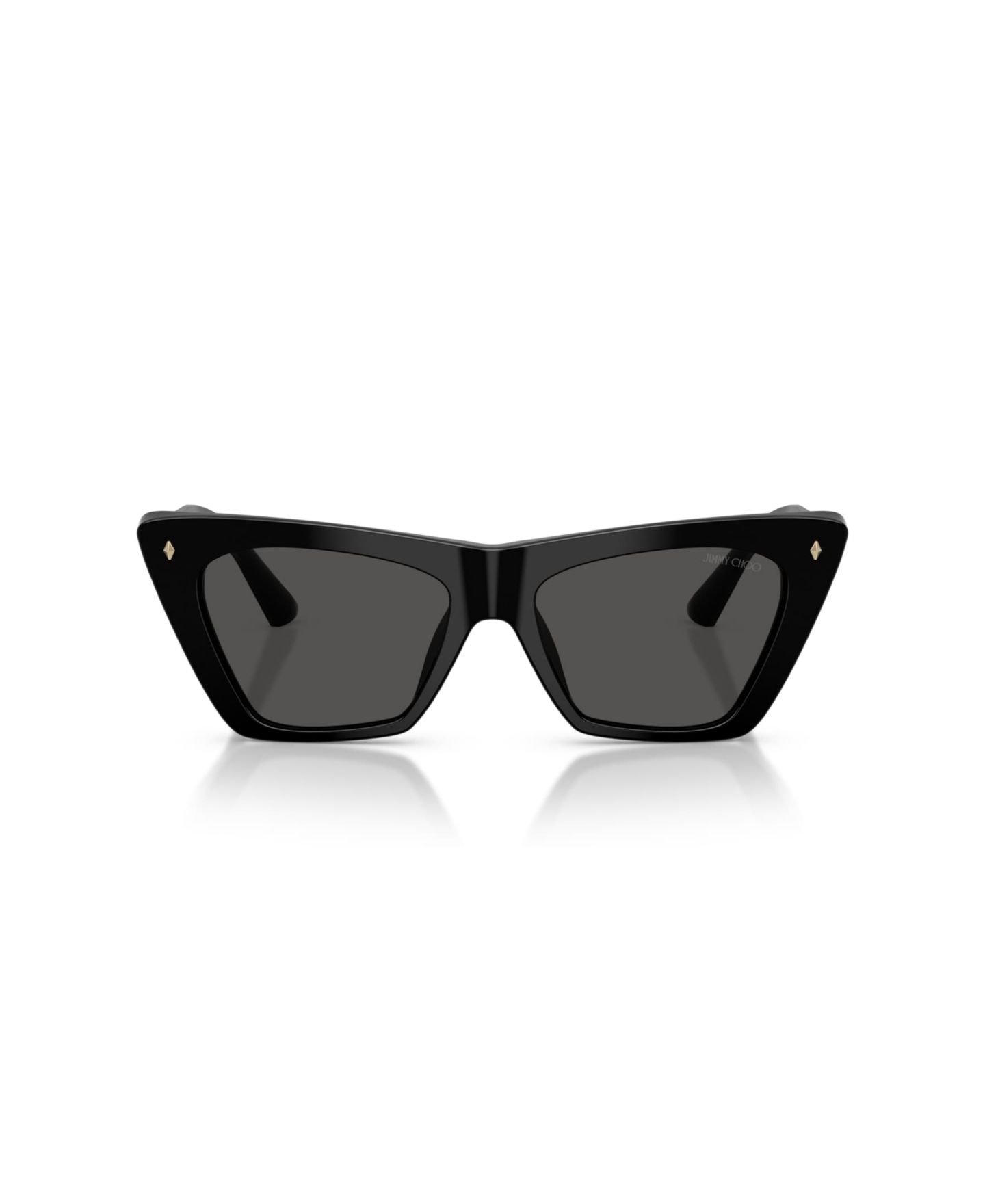 Женские солнцезащитные очки Jimmy Choo Cat Eye Sunglasses, JC5062U, цвет: Чёрный — фото 2