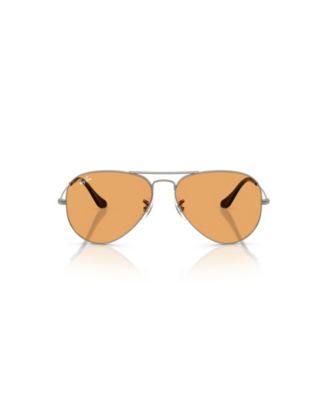 Unisex Pilot Aviator Large Metal Sunglasses, RB3025