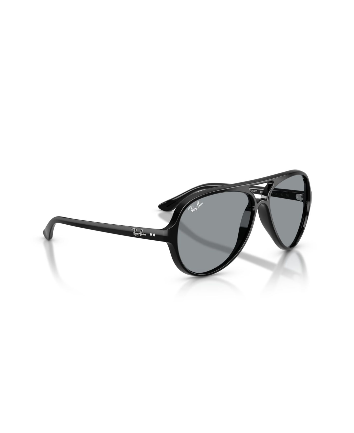 Мужские солнцезащитные очки Ray-Ban Pilot Sunglasses, RB4125, цвет: Чёрный — фото 6