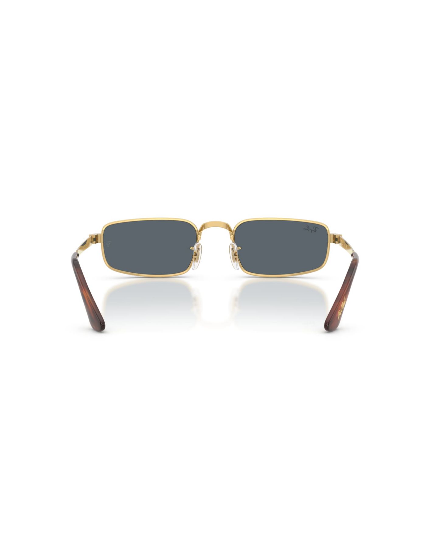 Солнцезащитные очки Ray-Ban Unisex Rectangle Sunglasses, RB3927, цвет: Золотой — фото 4