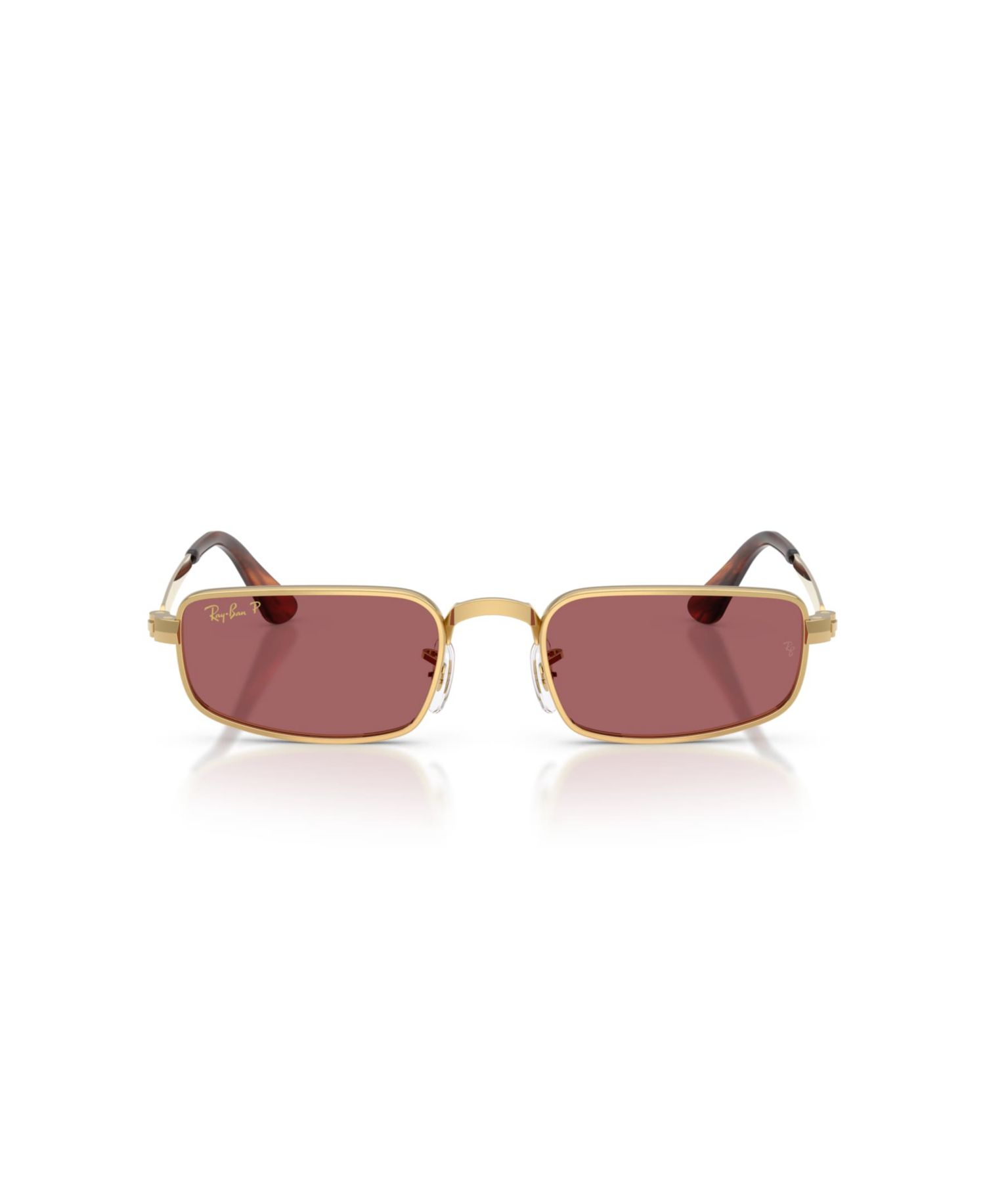 Unisex Rectangle Polarized Sunglasses, RB3927