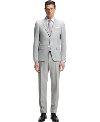 BOSS by Men's Micro-Patterned 2-Piece Slim-Fit Suit