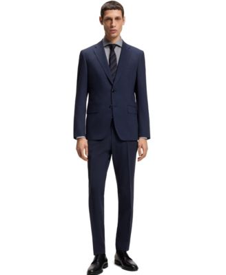 BOSS by Men's Stretch Cotton Structured Slim-Fit Dress Shirt