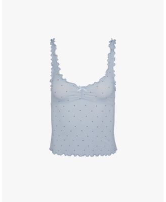 Women's Sleep Lettuce Edge Tank