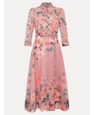 Women's Anabella 3/4 Sleeve Midi Dress