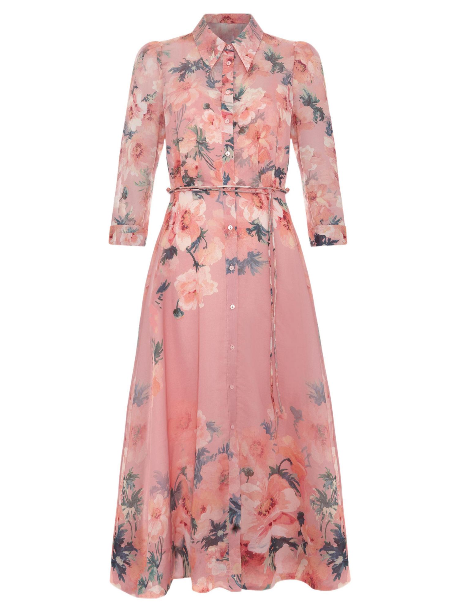 Women's Anabella 3/4 Sleeve Midi Dress