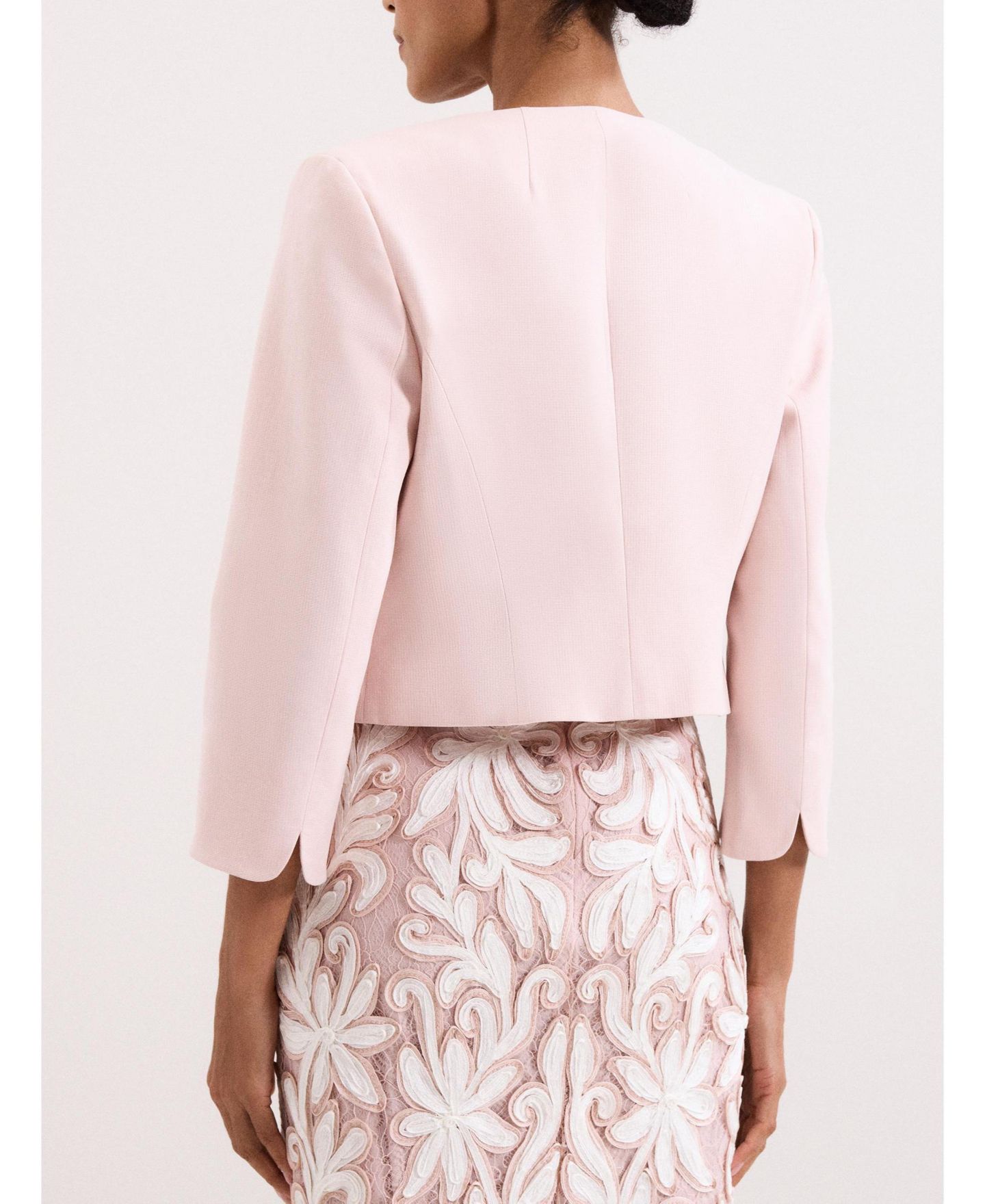 Женская куртка Phase Eight Elizabeth Cropped Round Neck — фото 7