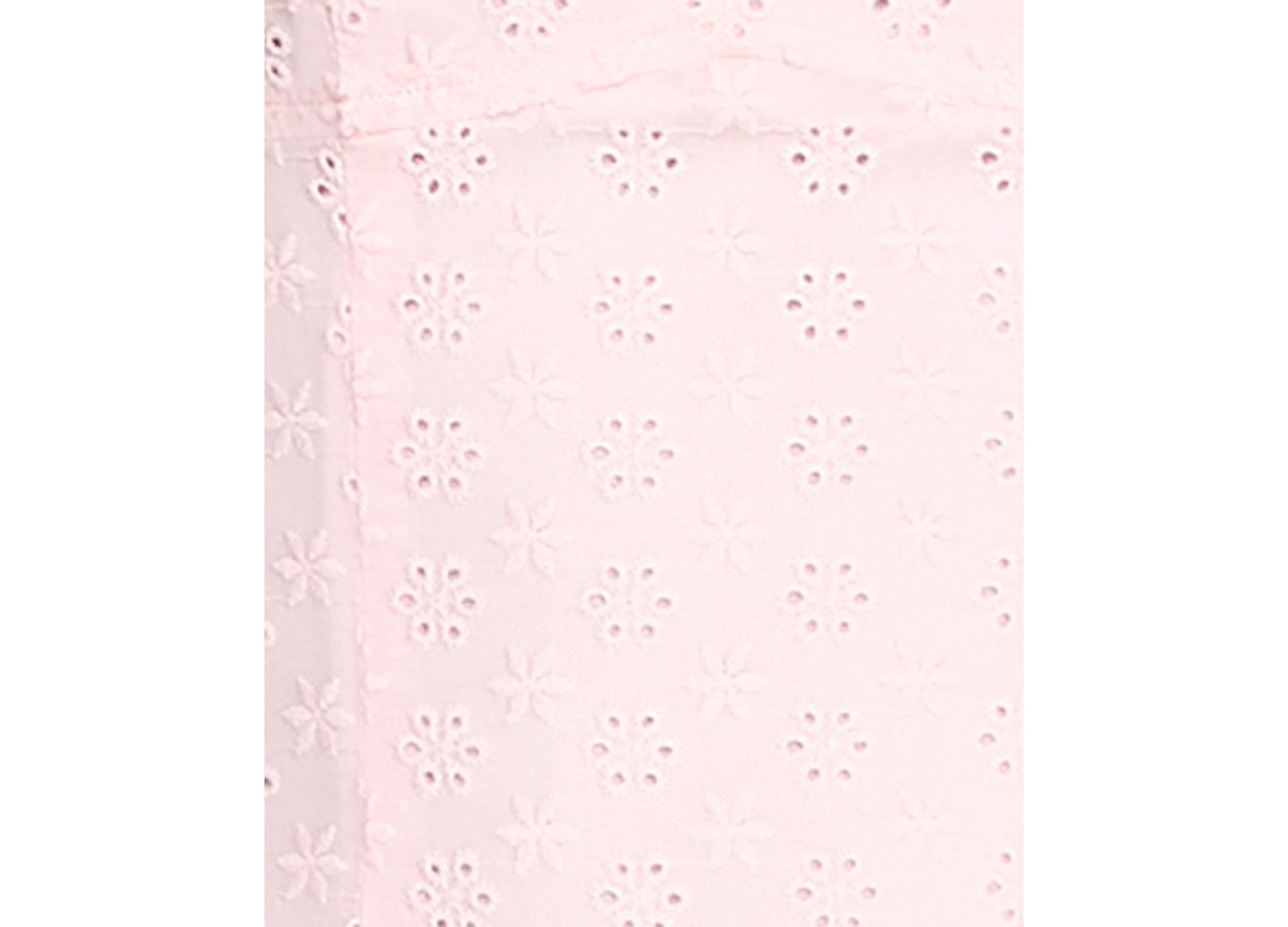 Juniors' Scoop Neck Eyelet Dress