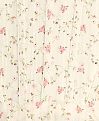 Juniors' Sweetheart Neck Clip Dot Midi Dress