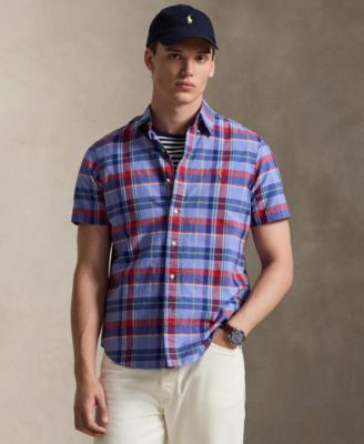 Men's Classic-Fit Short-Sleeve Oxford Shirt