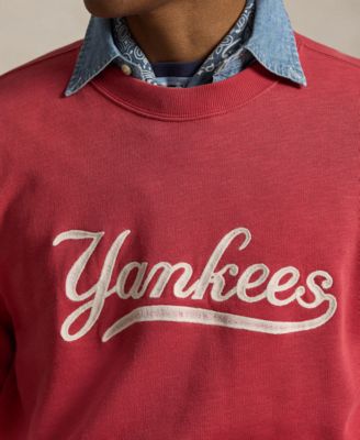 Men's Yankees Embroidered Fleece Sweatshirt