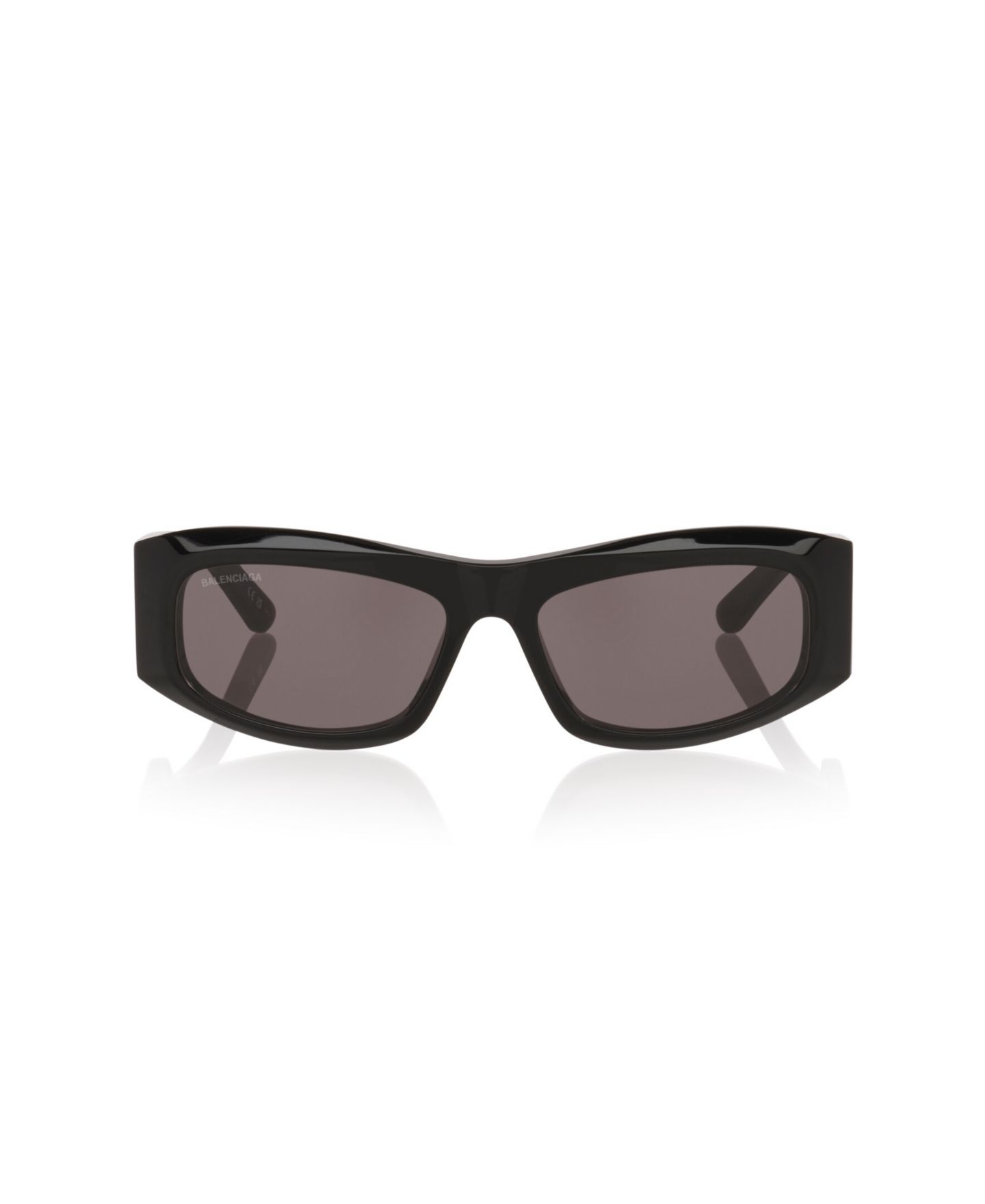 Женские солнцезащитные очки Balenciaga Rectangle Sunglasses, BB0395S 6E000382, цвет: Чёрный — фото 2