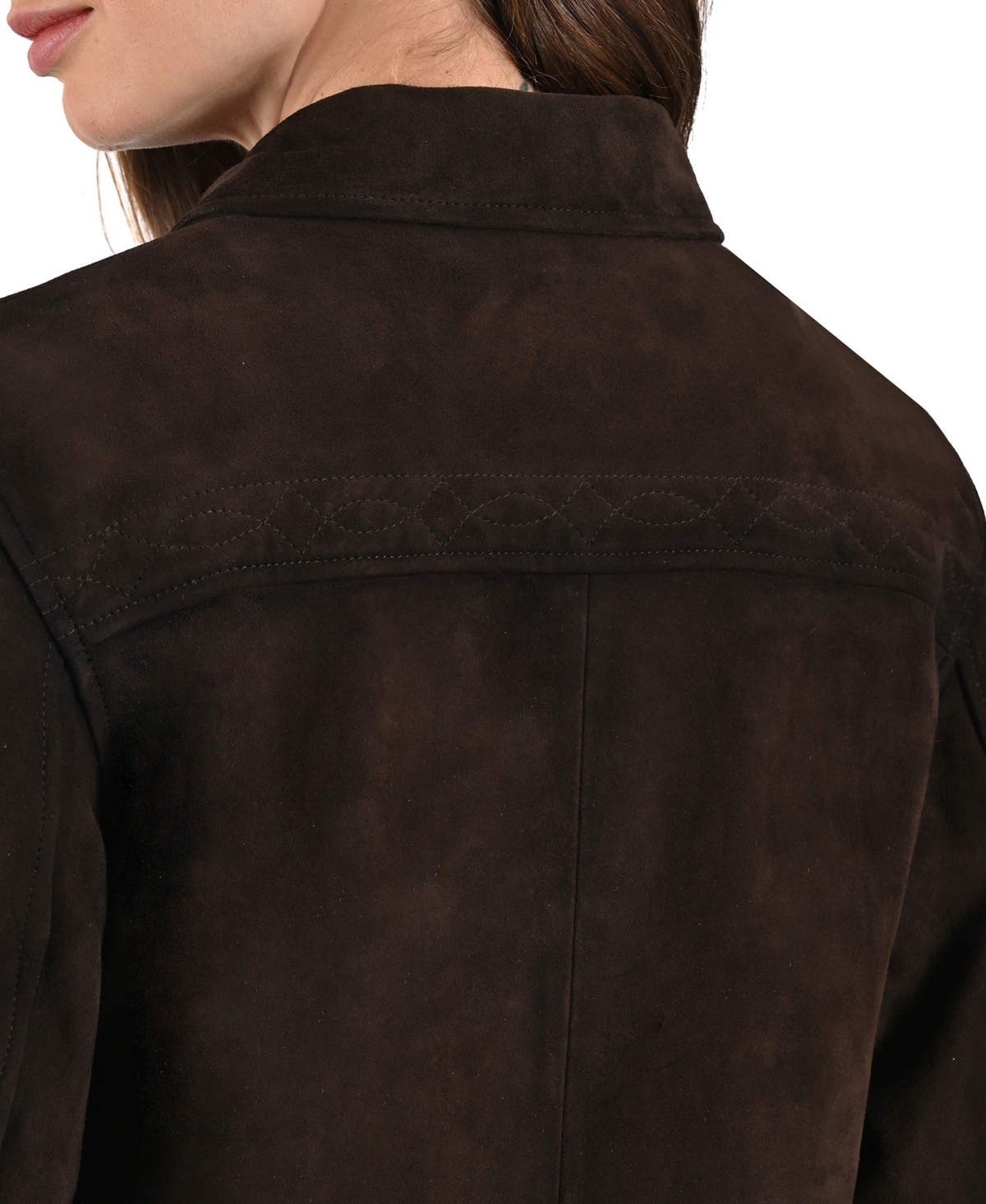 Frye Women's Women s Goat Suede Jacket