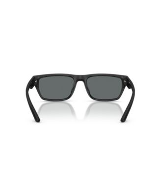 Men's Rectangle Polarized Sunglasses, EA4267U