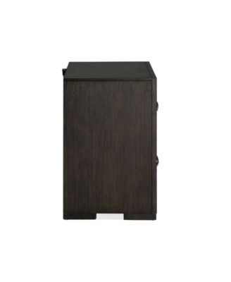 Ryder 26" Oak Veneer USB Charging Nightstand
