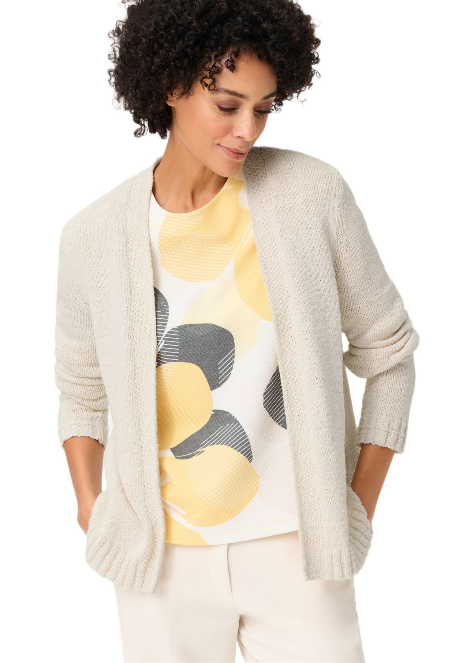 Women's Open Front Cardigan
