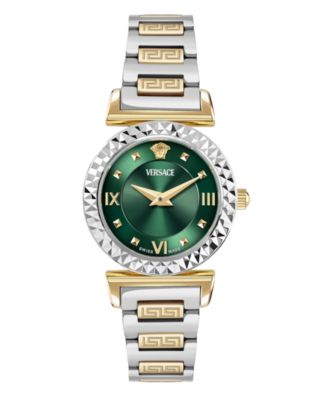 Women's Mini Vanity Two-Tone Stainless Steel Bracelet Watch, 27mm